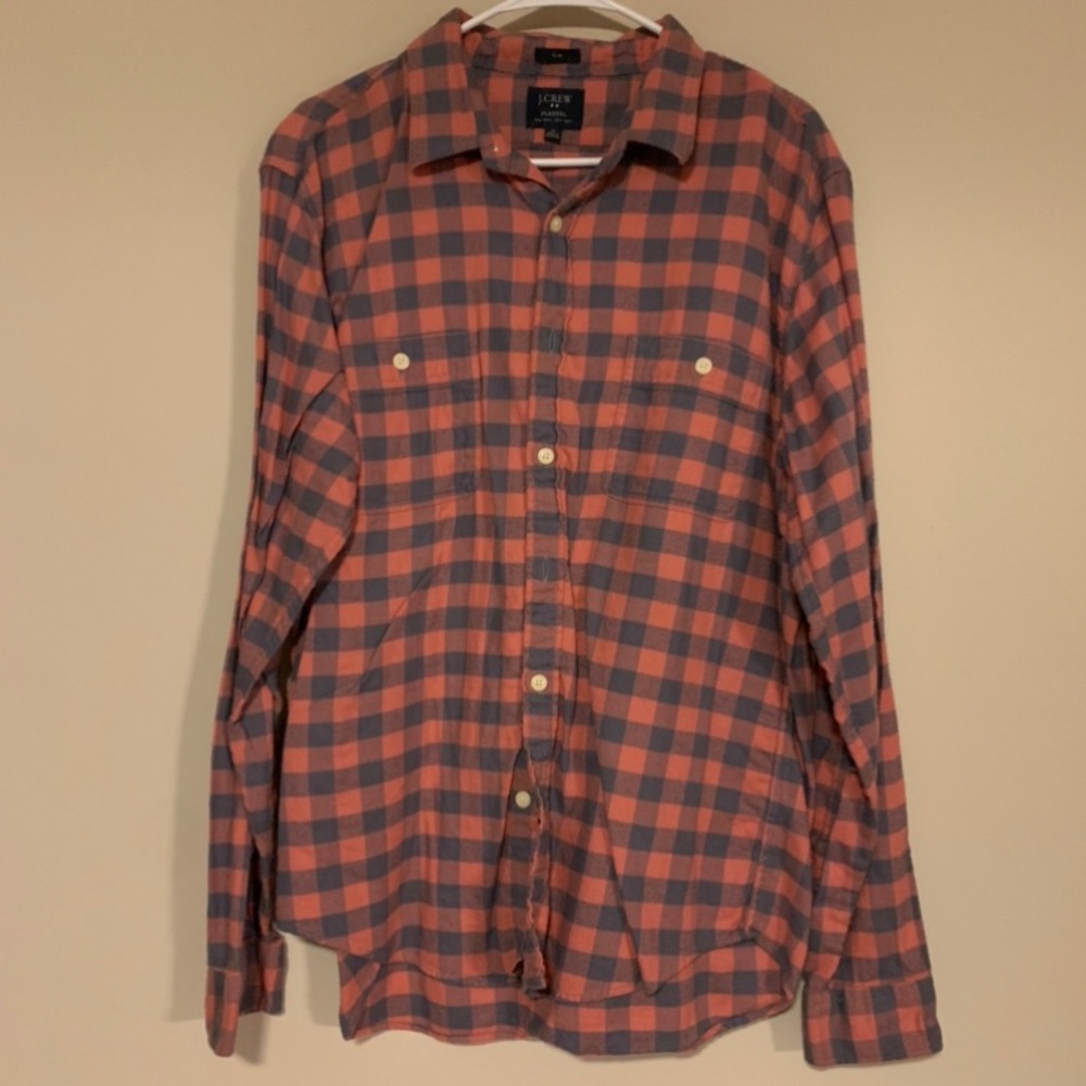 J Crew Flannel Button Down